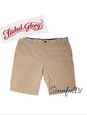 Faded Glory Khaki Shorts
